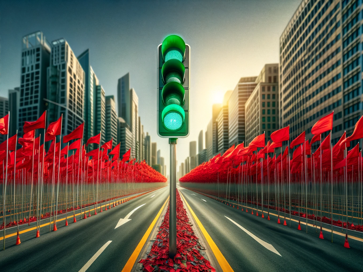 Filtering Feedback #3: Green Lighting Red Flags